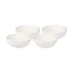 ชุดชามเซรามิก 7.5 นิ้ว KECH LANZO WHITE 4 ใบ