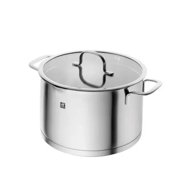 หม้อสต๊อกสแตนเลสสตีล ZWILLING รุ่น TrueFlow 6 ลิตร